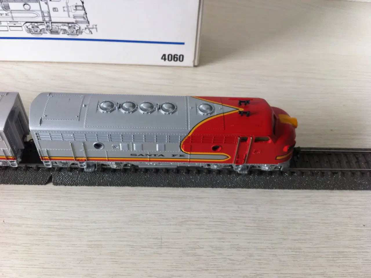 Billede 3 - Märklin Digital Santa Fe 3060 + Dummy 4060