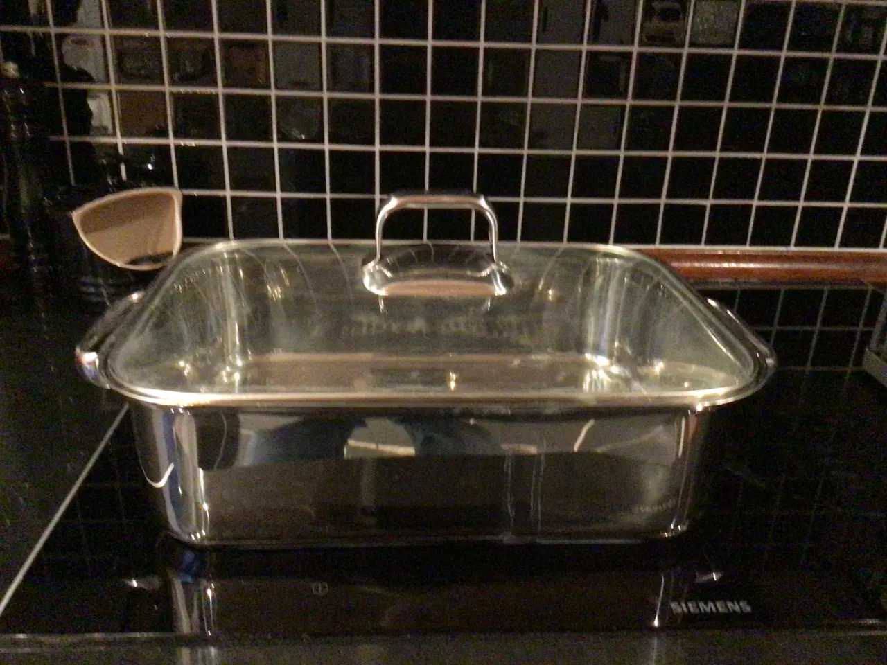 Billede 1 - Stor, kvadratisk gryde, induktion