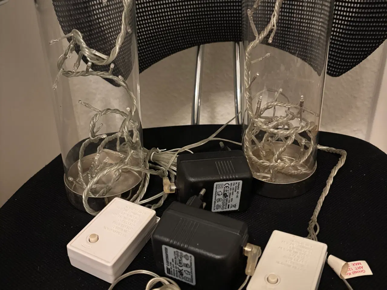 Billede 4 - LED 32 lemper ind i vase/glas