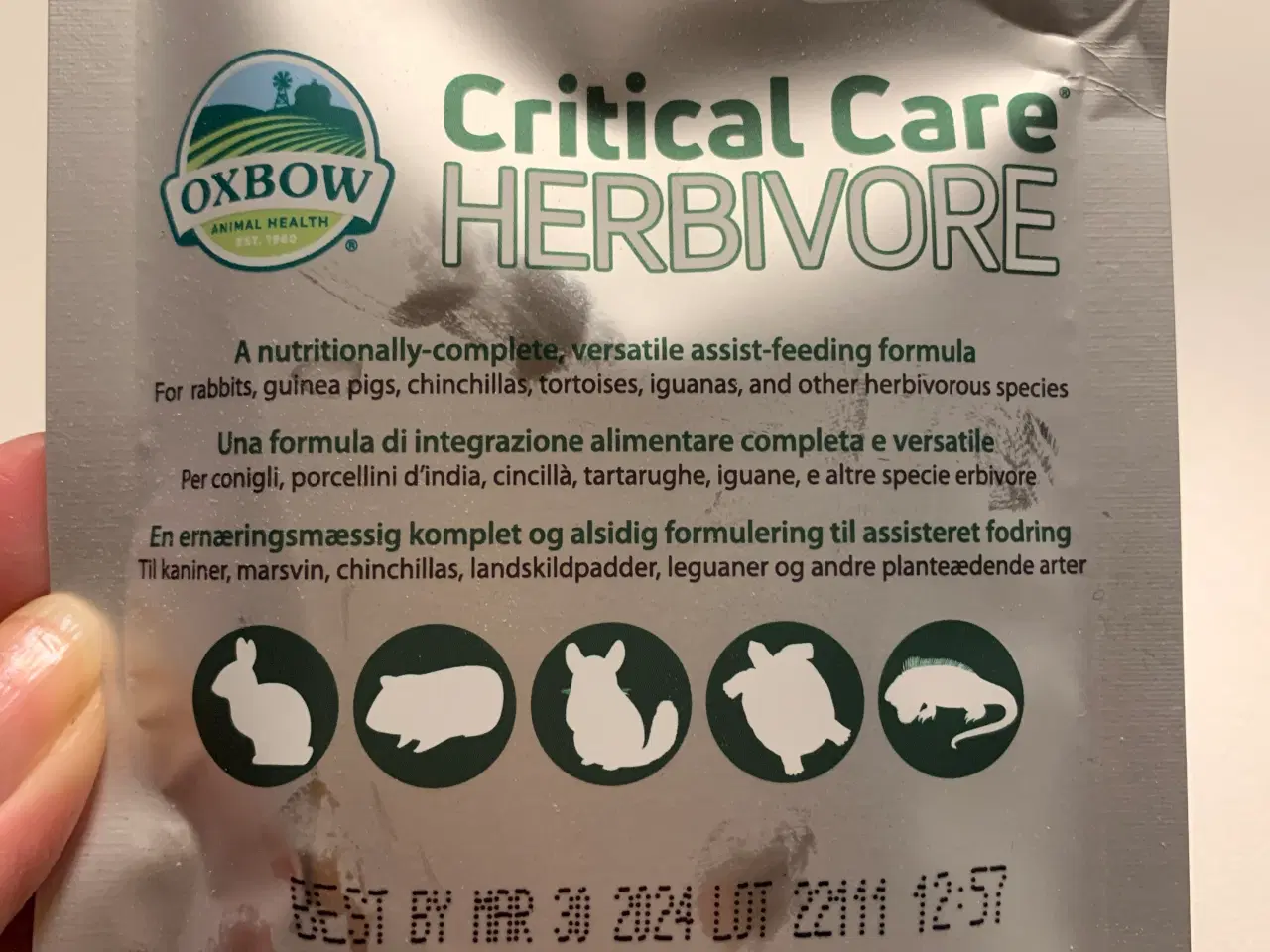 Billede 1 - Critical Care Herbivore til kanin
