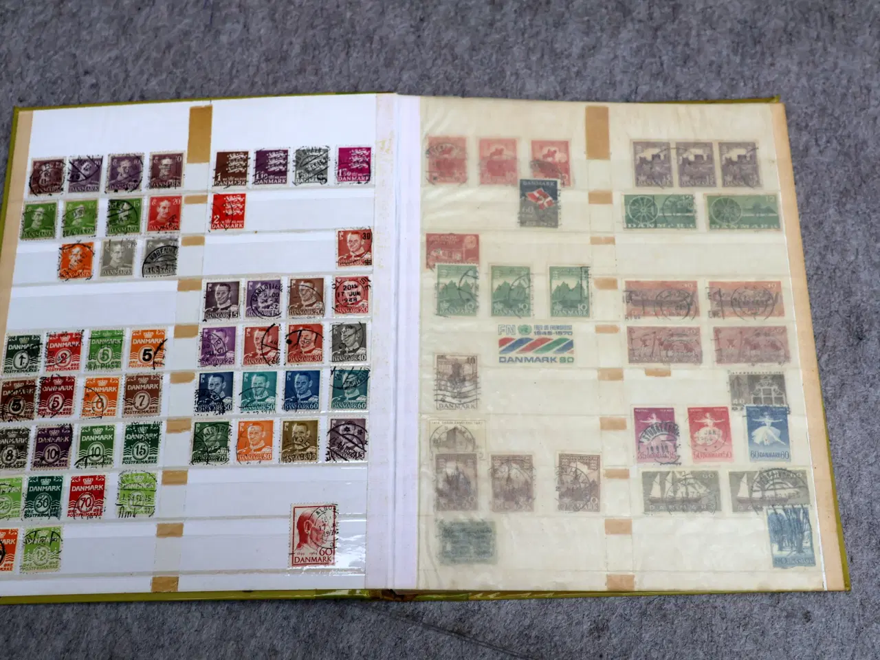 Billede 10 - 4 Album m/gl frimærker