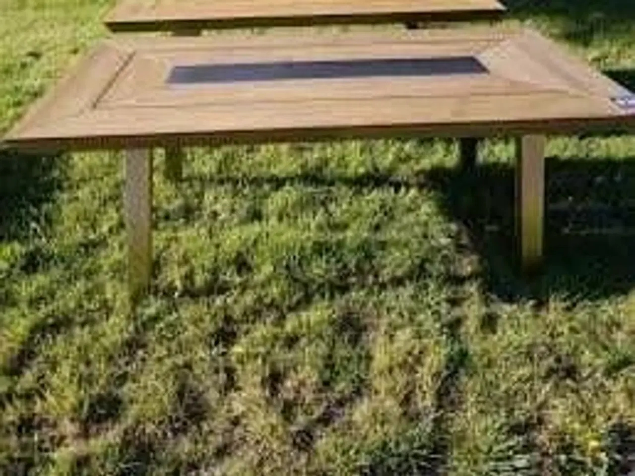 Billede 2 - Cadiz havebord - teak look 200x100 cm