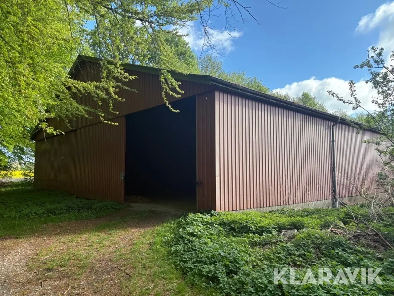 Billede 1 - Maskinhus / stålhal 19x17 cirka 320 m2