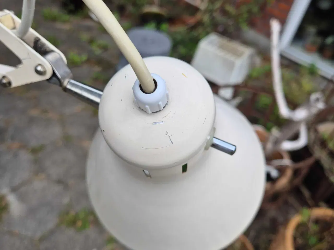 Billede 8 - Flødefarvet arkitektlampe i klassisk dansk design