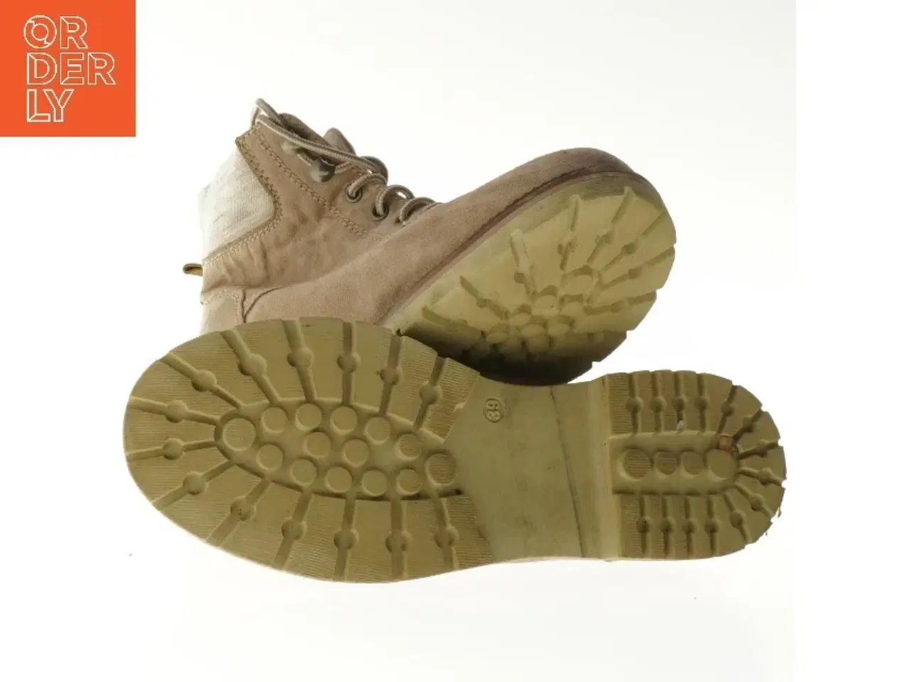 Billede 4 - Brune læderstøvler, størrelse 39 fra Landrover (str. 39 )