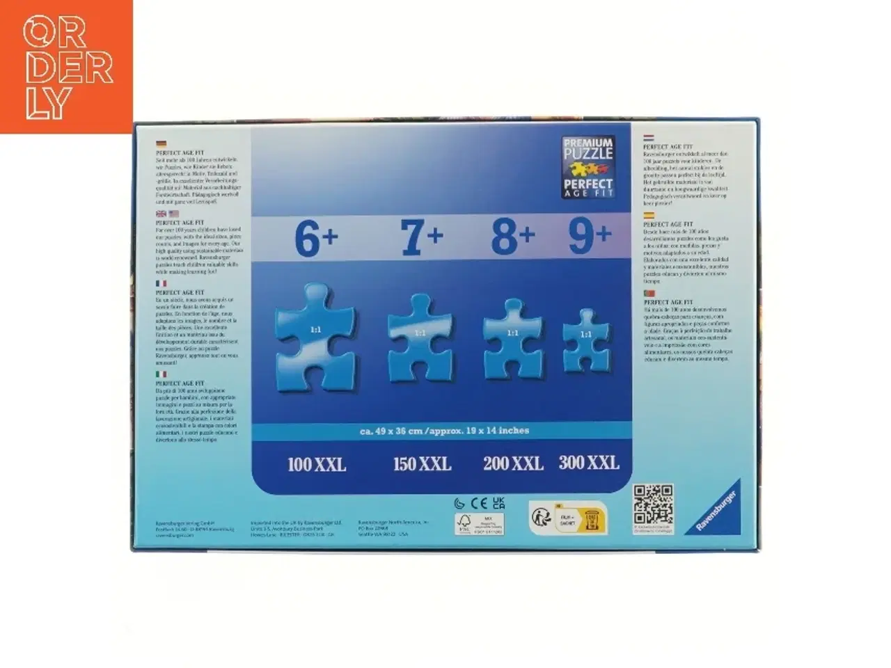 Billede 2 - Puslespil med 300 brikker fra Ravensburger (str. 300 brikker cm)