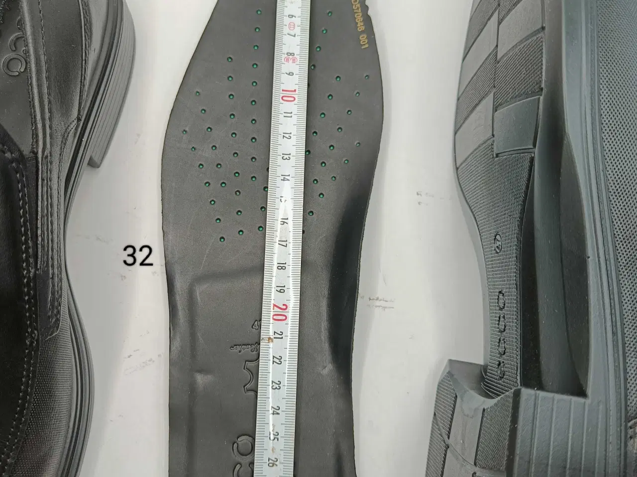 Billede 12 - Ecco sort læder sko 47str 