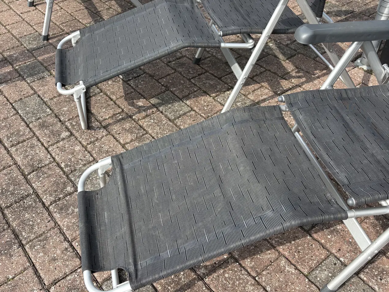 Billede 4 - Fodskammel til campingstol 2 stk