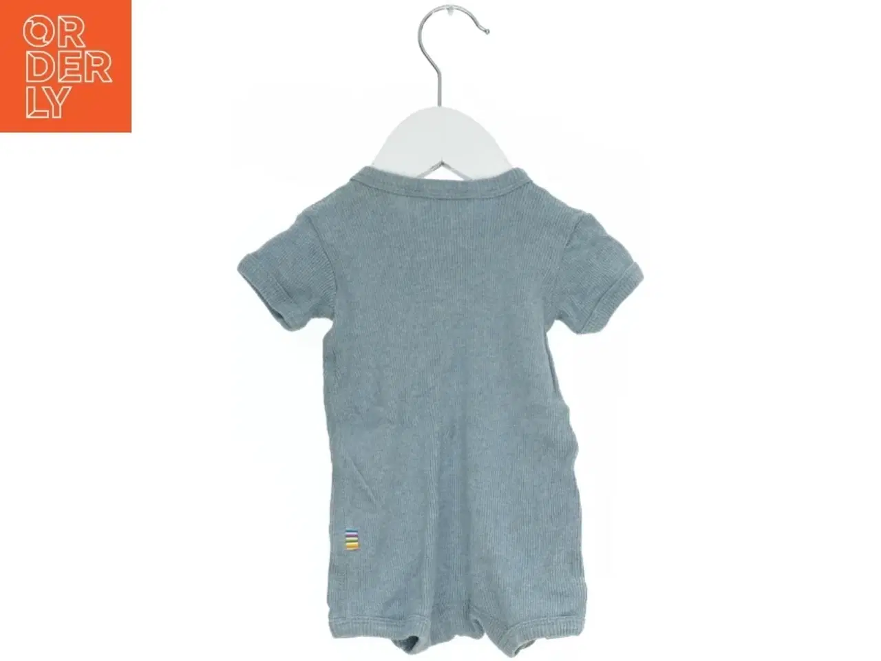 Billede 2 - Ribbet bodystocking med korte ærmer fra Joha (str. 62)