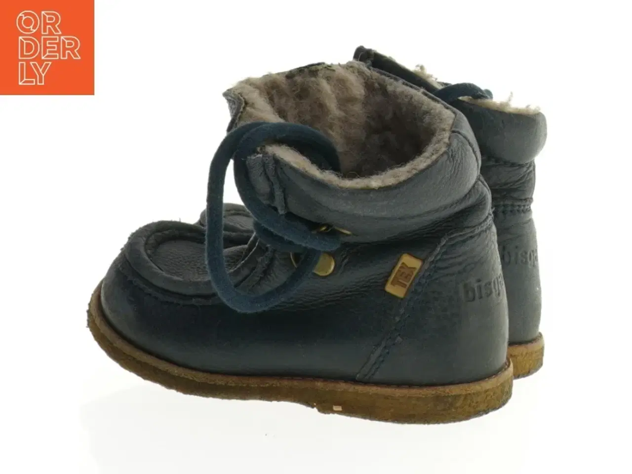 Billede 2 - Brugte blå børne vinterstøvler (str. 23)