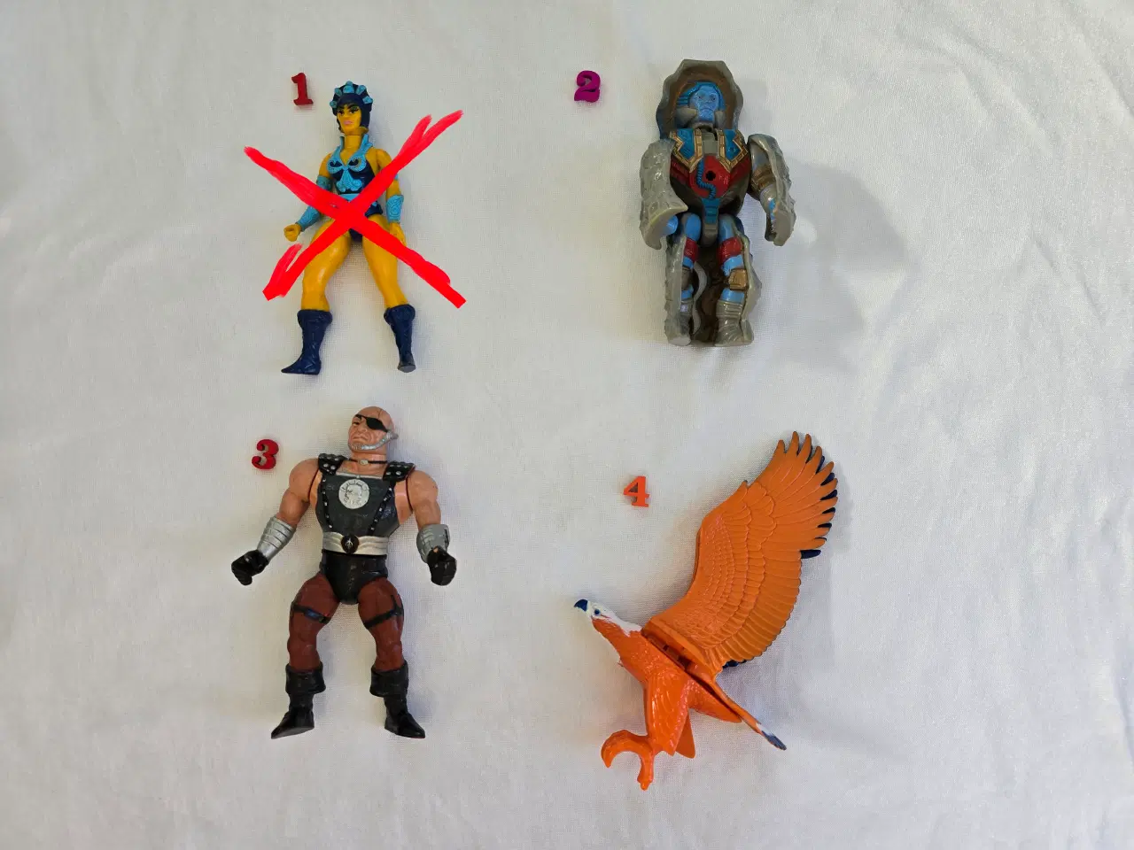 Billede 1 - MOTU Masters of the universe figurer