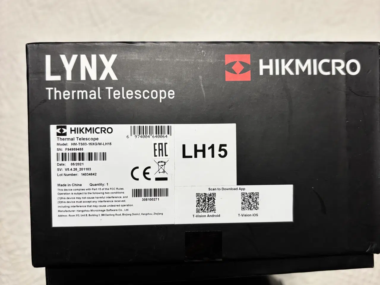 Billede 4 - HIKMICRO LH-15 Termisk Håndspotter