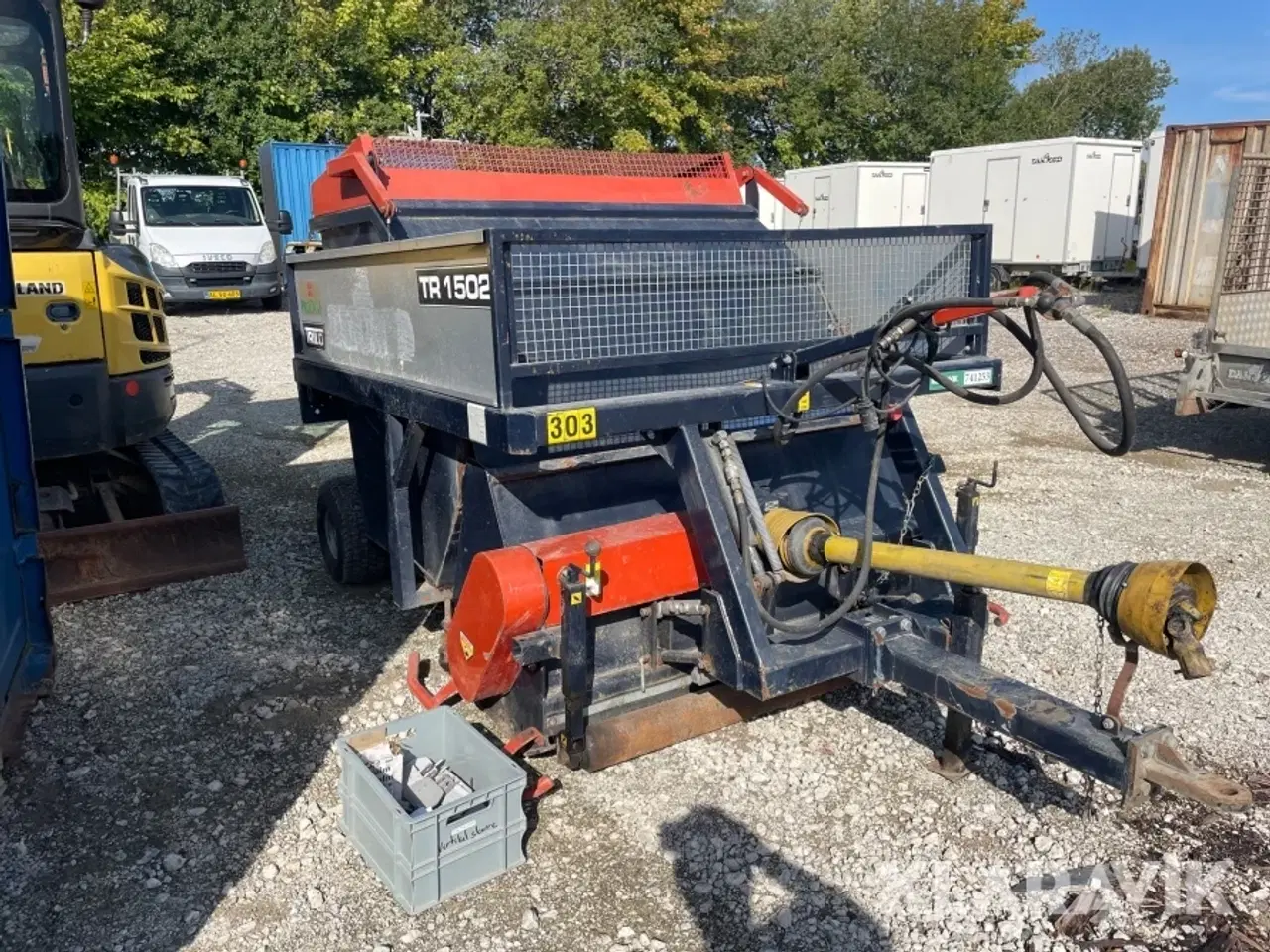 Billede 3 - Vertikalskærer Trilo TR1502 med opsamler