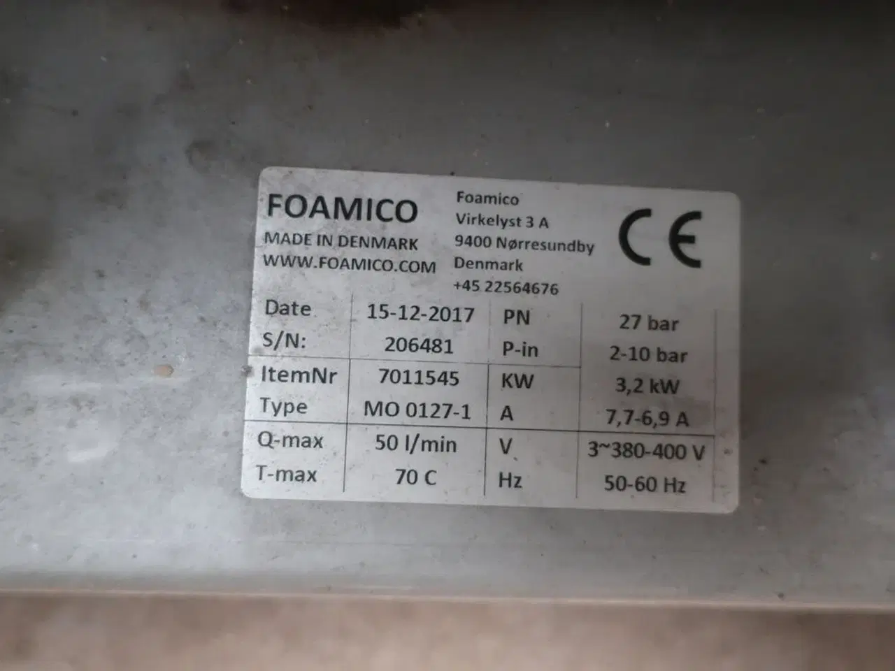 Billede 5 - Sæbestation FOAMICO 27 bar inkl. sæbe
