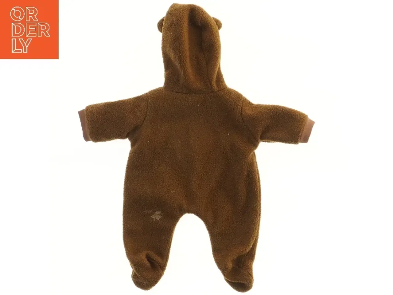 Billede 2 - Bamse fleece heldragt (str.  bryst 25 cm, længde 36 cm)