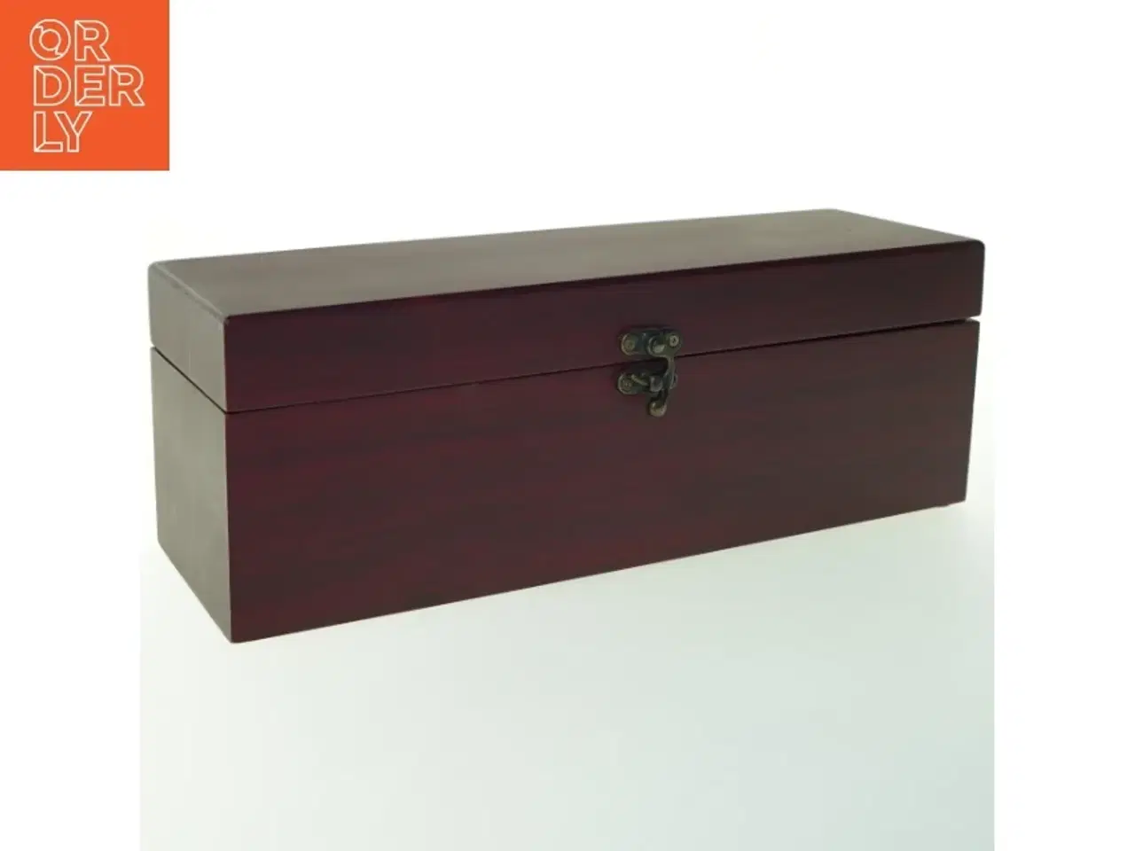 Billede 3 - Vinflaske med trækasse (str. 36x13 cm)