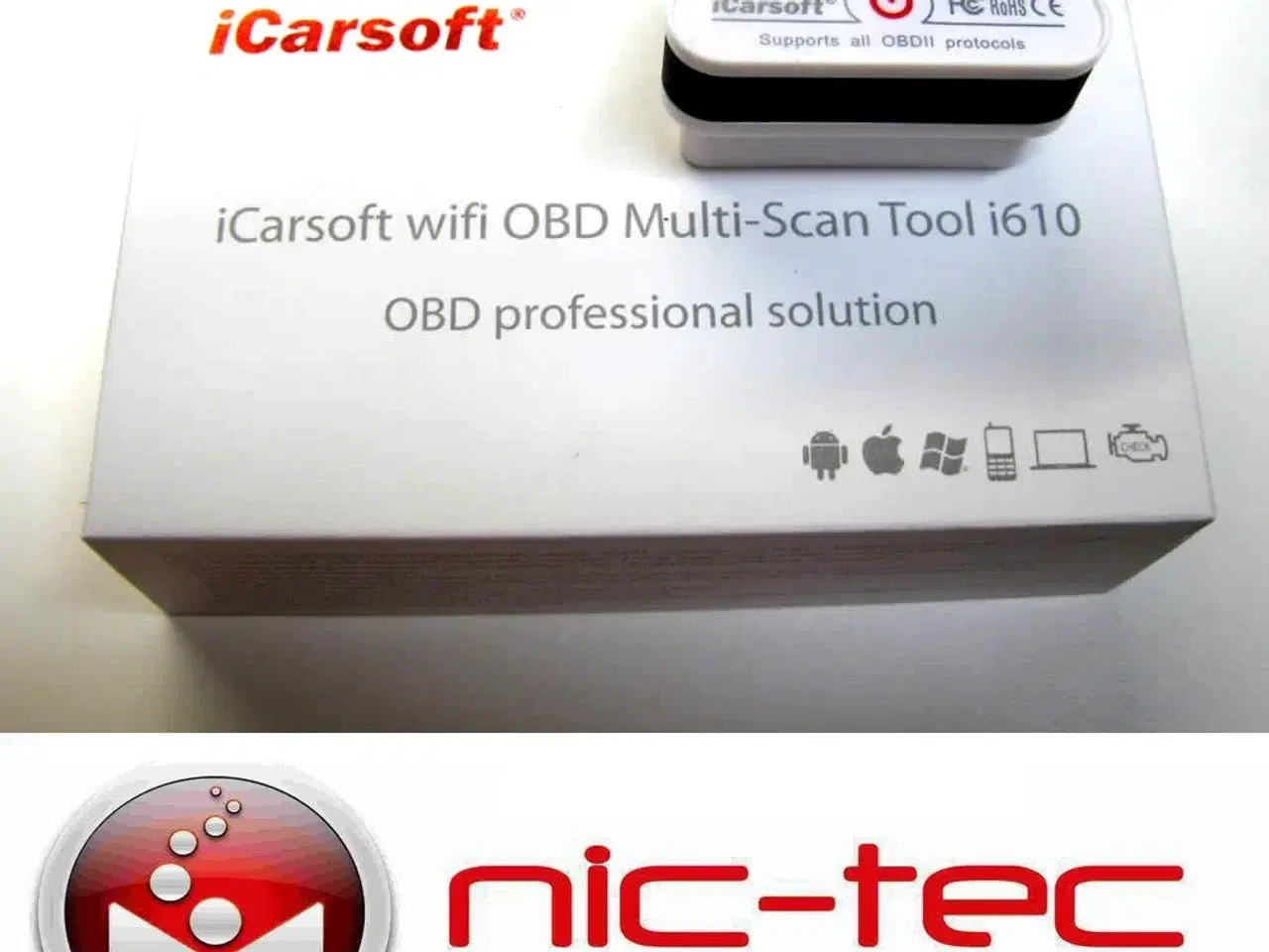 Billede 1 - WIFI OBD iCarsoft scanner i610
