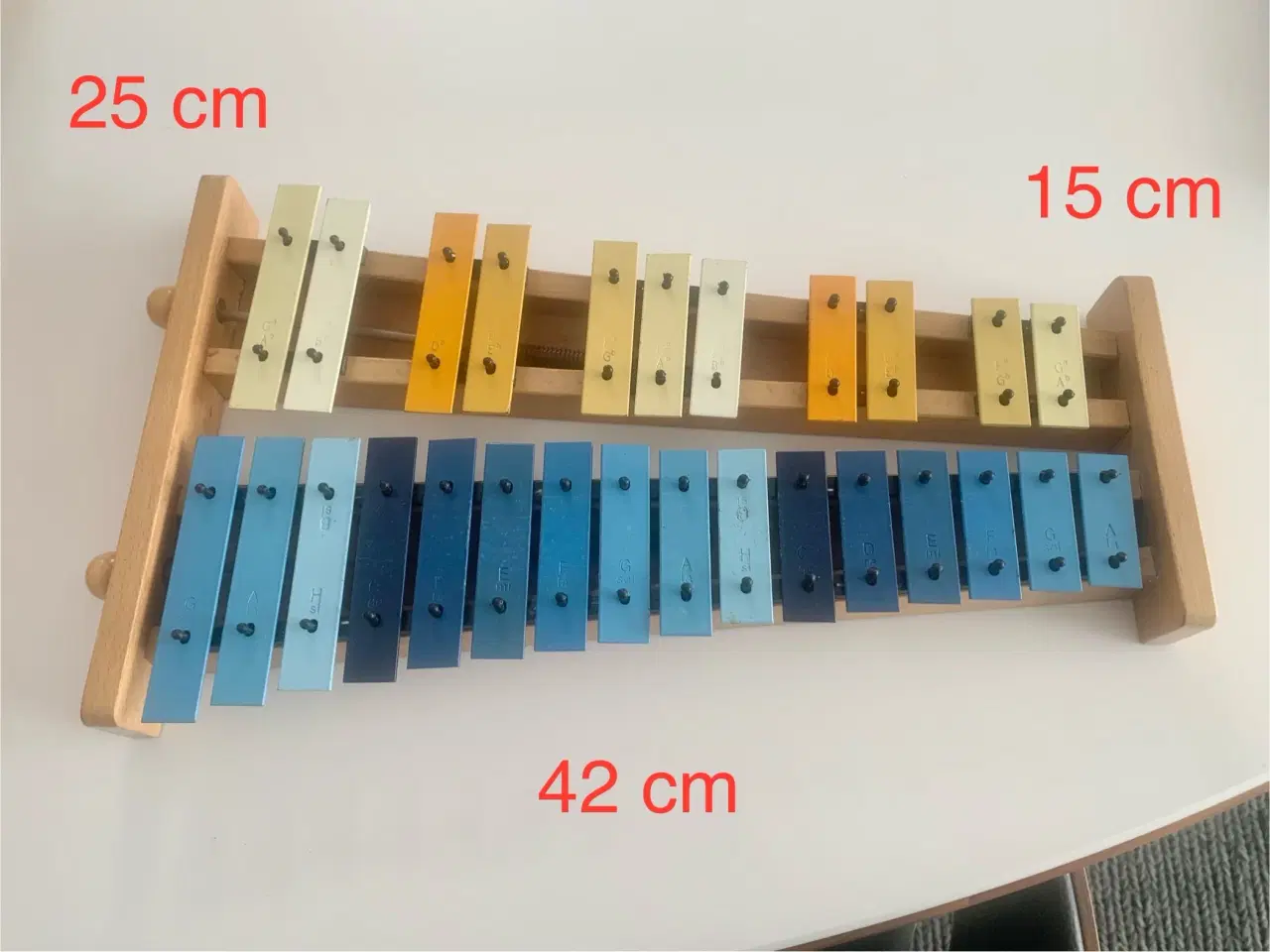 Billede 1 - 27-toners klokkespil / xylofon