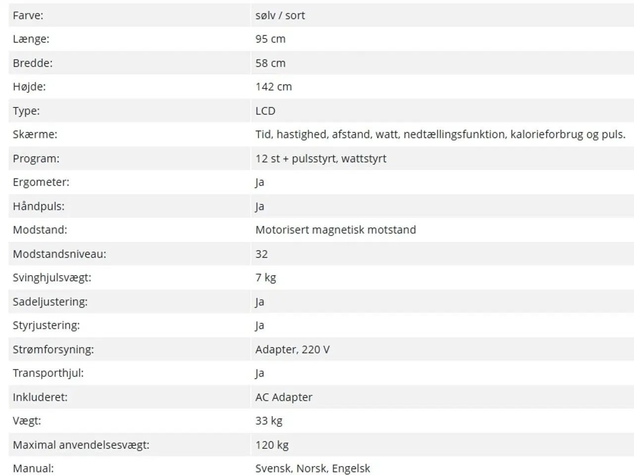 Billede 5 - Abilica WinMag Cruice, motionscykel