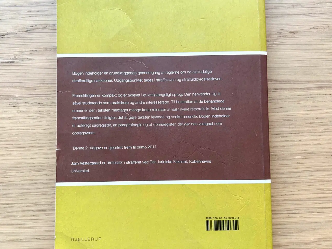 Billede 2 - Strafferetlige Sanktioner - 2. udgave Af Jørn Vest