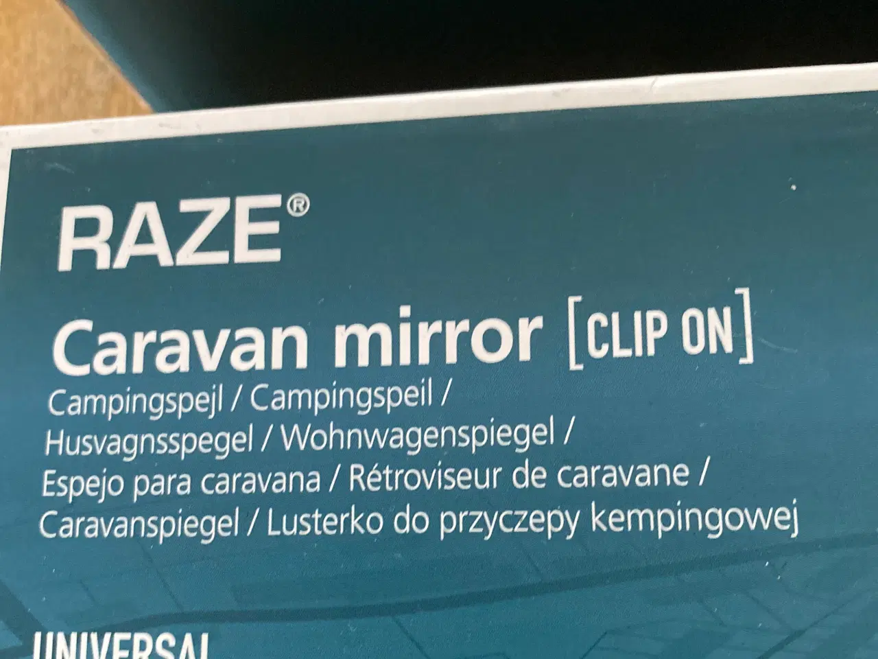 Billede 2 - Sidespejle til campingvogn 