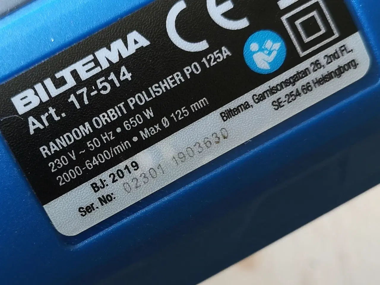 Billede 3 - Oscillating polishing machine PO 125A Art. 17-835 