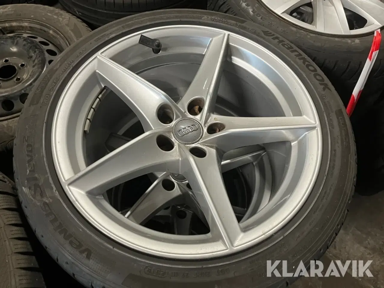 Billede 6 - Komplethjul og løse dæk Audi/Volkswagen/Peugeot 18 sæt