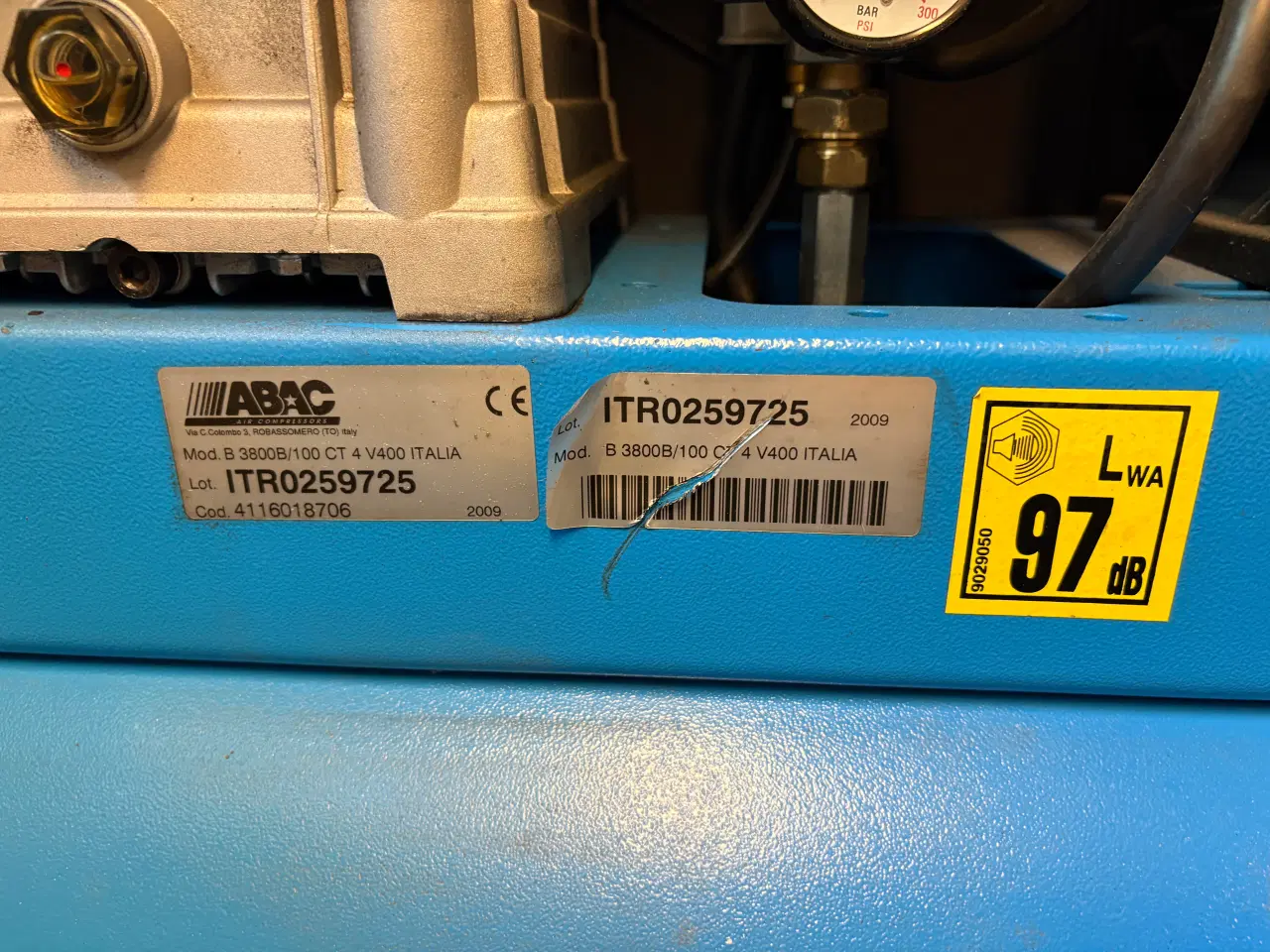 Billede 2 - Kompressor 100 L