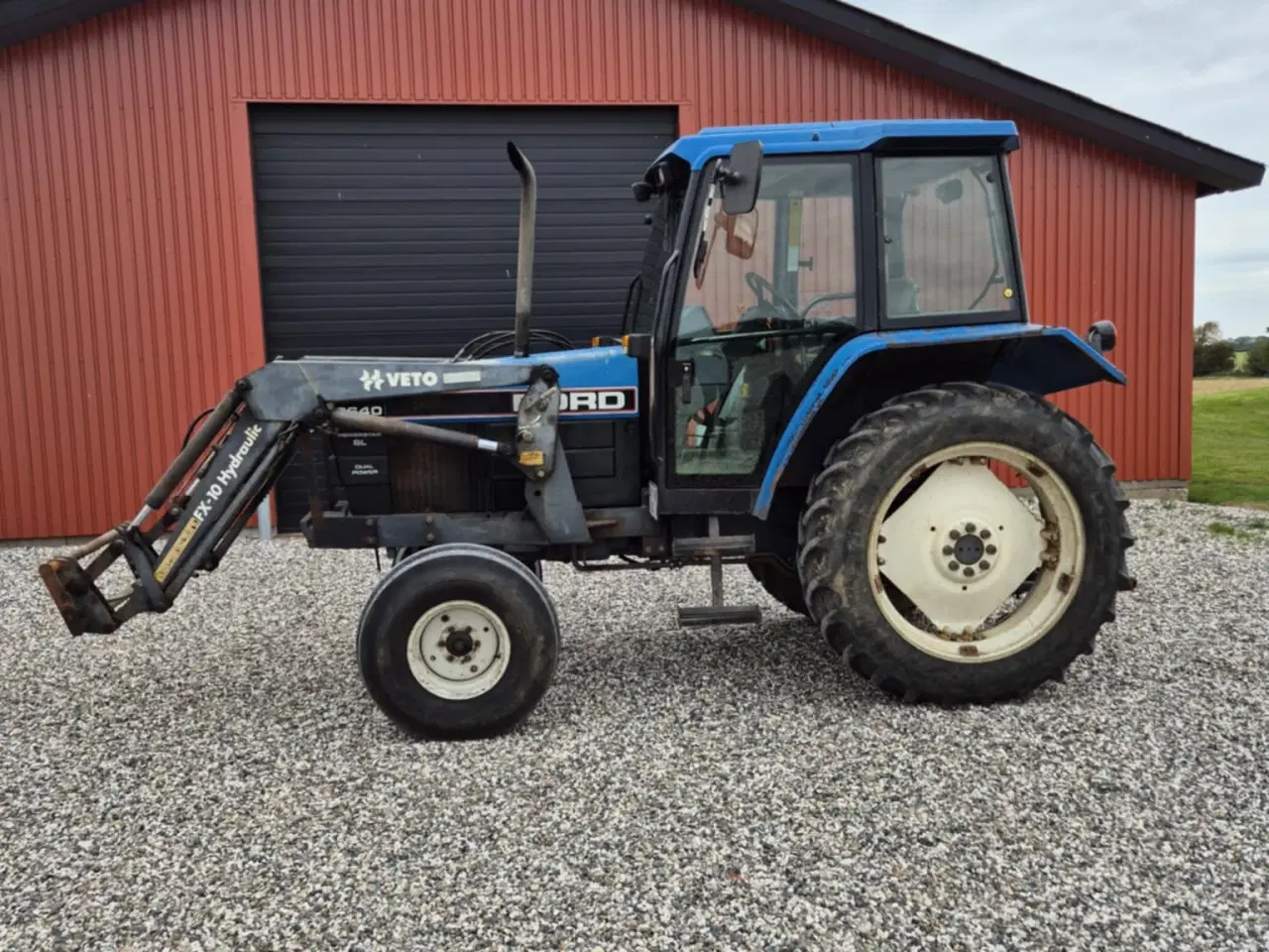 Billede 19 - Ford 6640 SL med Veto frontlæsser