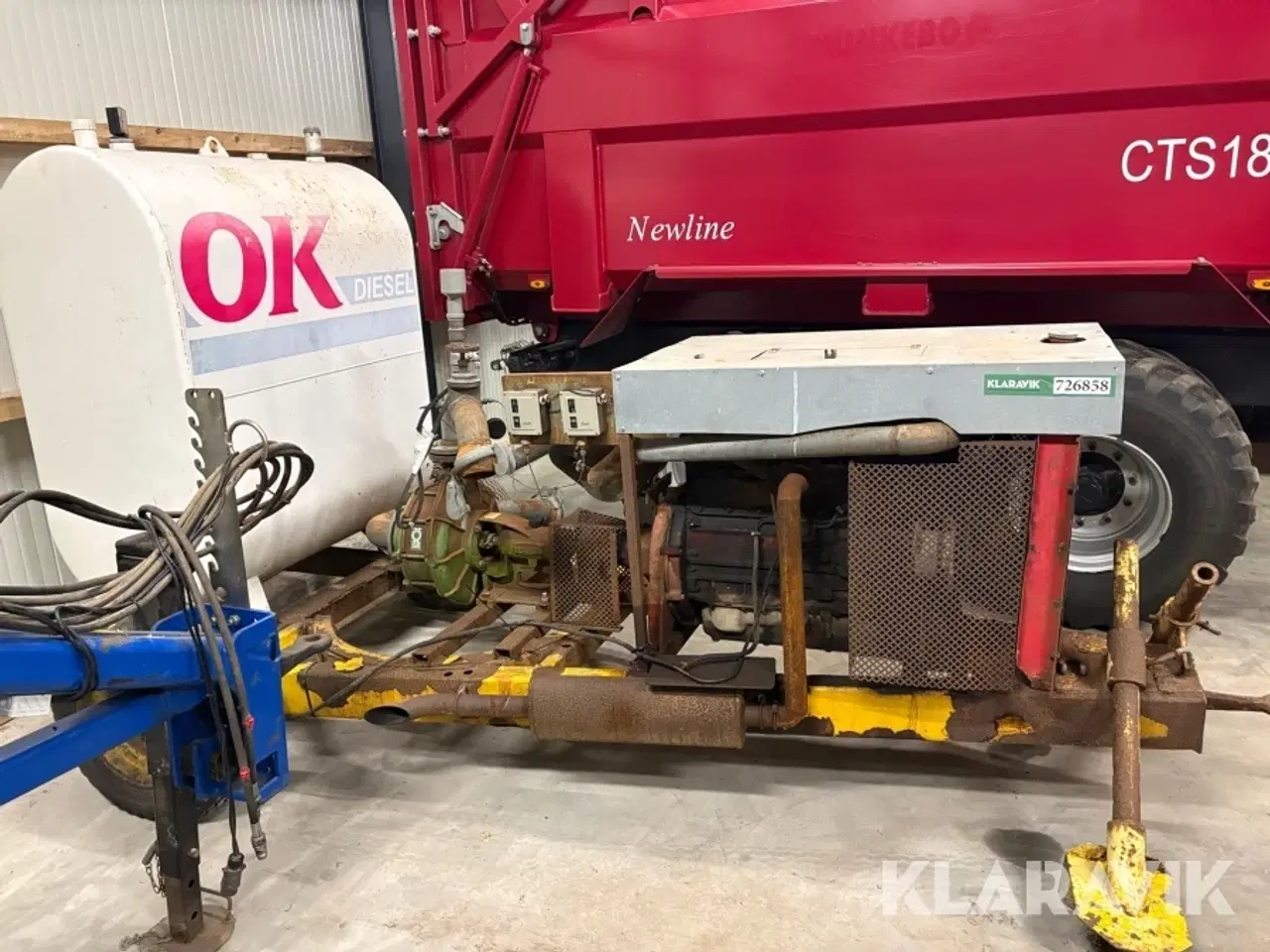 Billede 4 - Pumpe til vandingsmaskine Rovati - smedefabrikerer