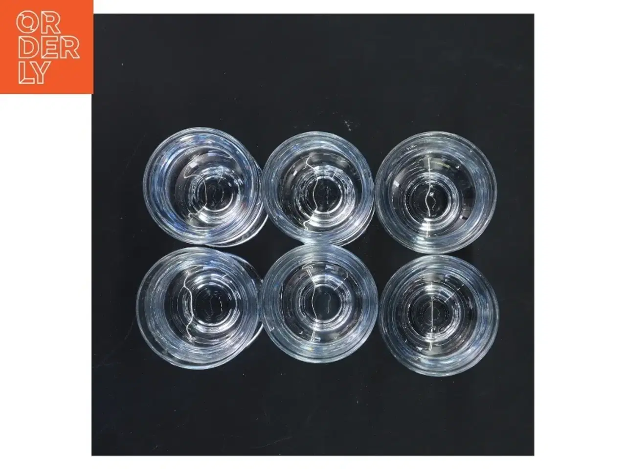 Billede 3 - Skibsglas fra Holmegaard. Sæt med seks glas (str. 10 cm)