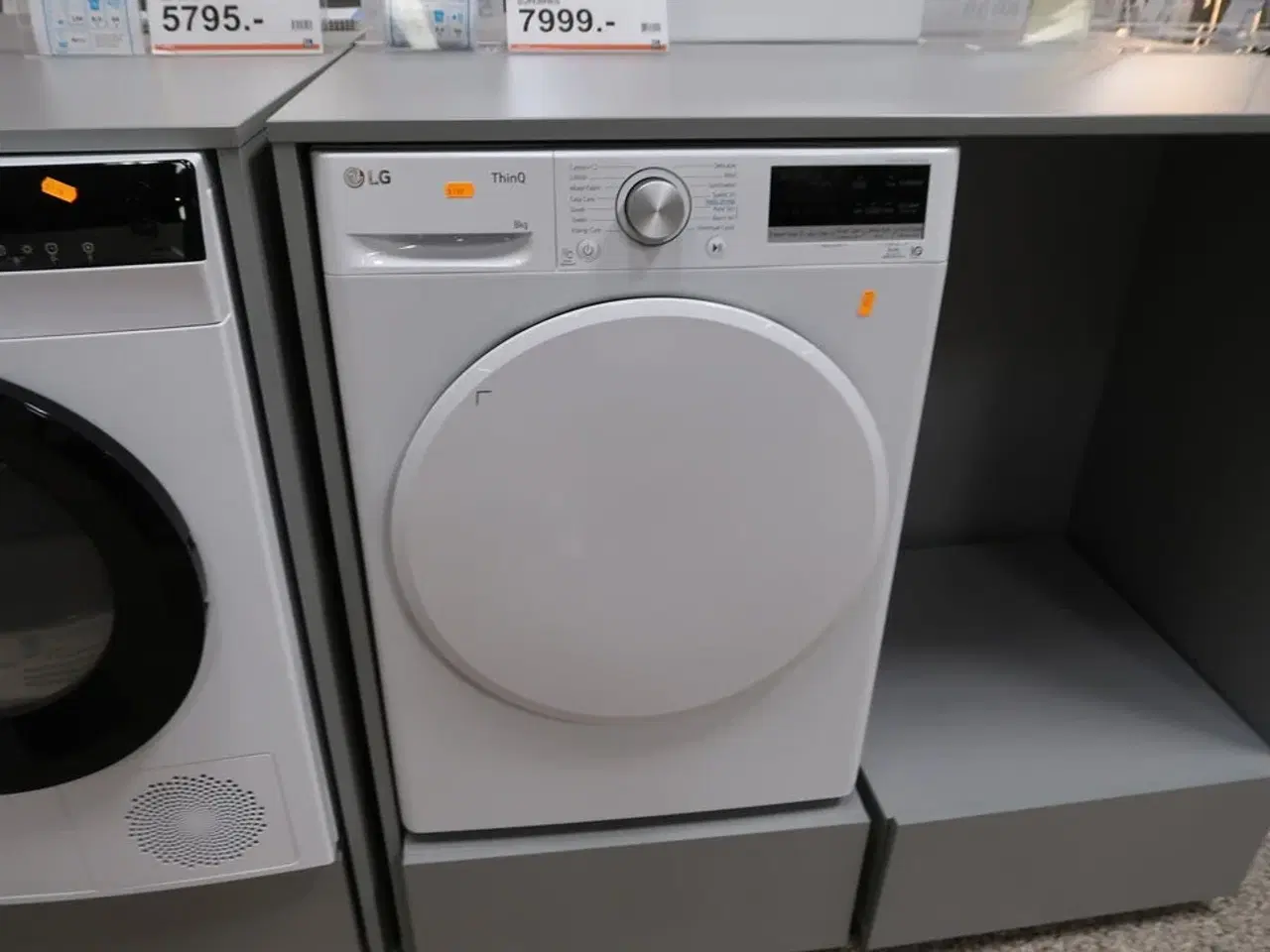 Billede 1 - Kondenstørretumbler LG RH80V5AV0N med varmepumpe