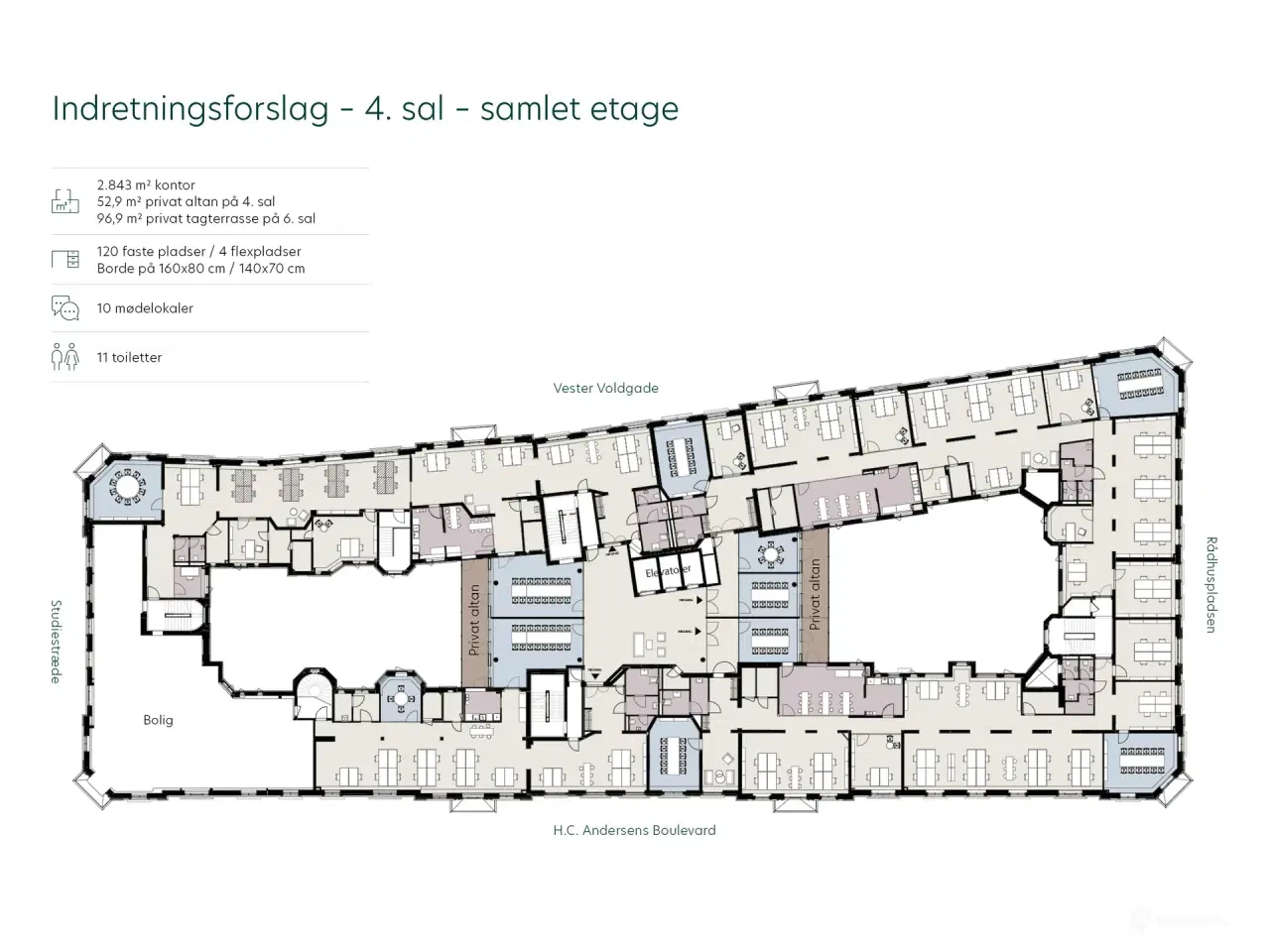 Billede 16 - Kontorer i Helmerhus - et restaureret historisk ikon i hjertet af København