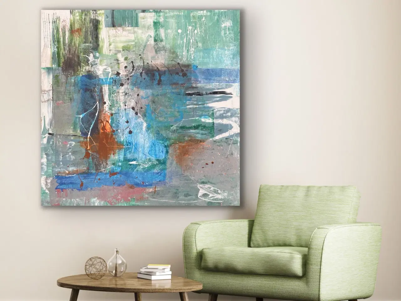 Billede 1 - Maleri Sejersbøl Art