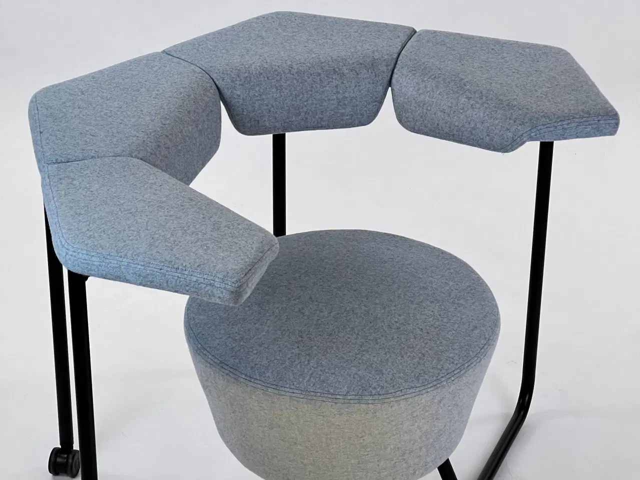 Billede 3 - FLOAT | Ergonomic Group Task Chair (Grå) - GreyFox