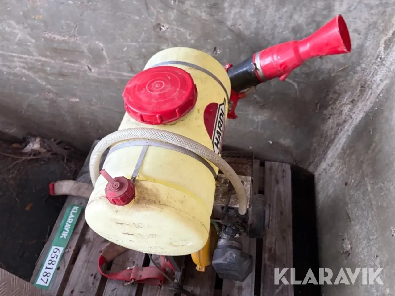 Billede 11 - Rygsprøjte Hardi med motorblæser
