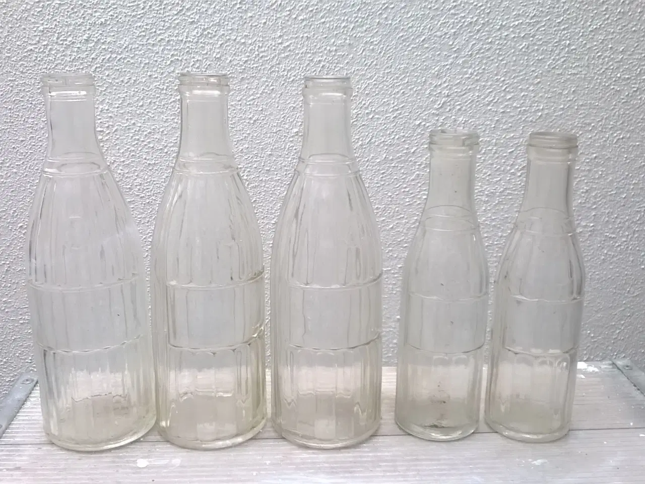 Billede 1 - Gamle mælkeflasker 1 og 1/2 liters