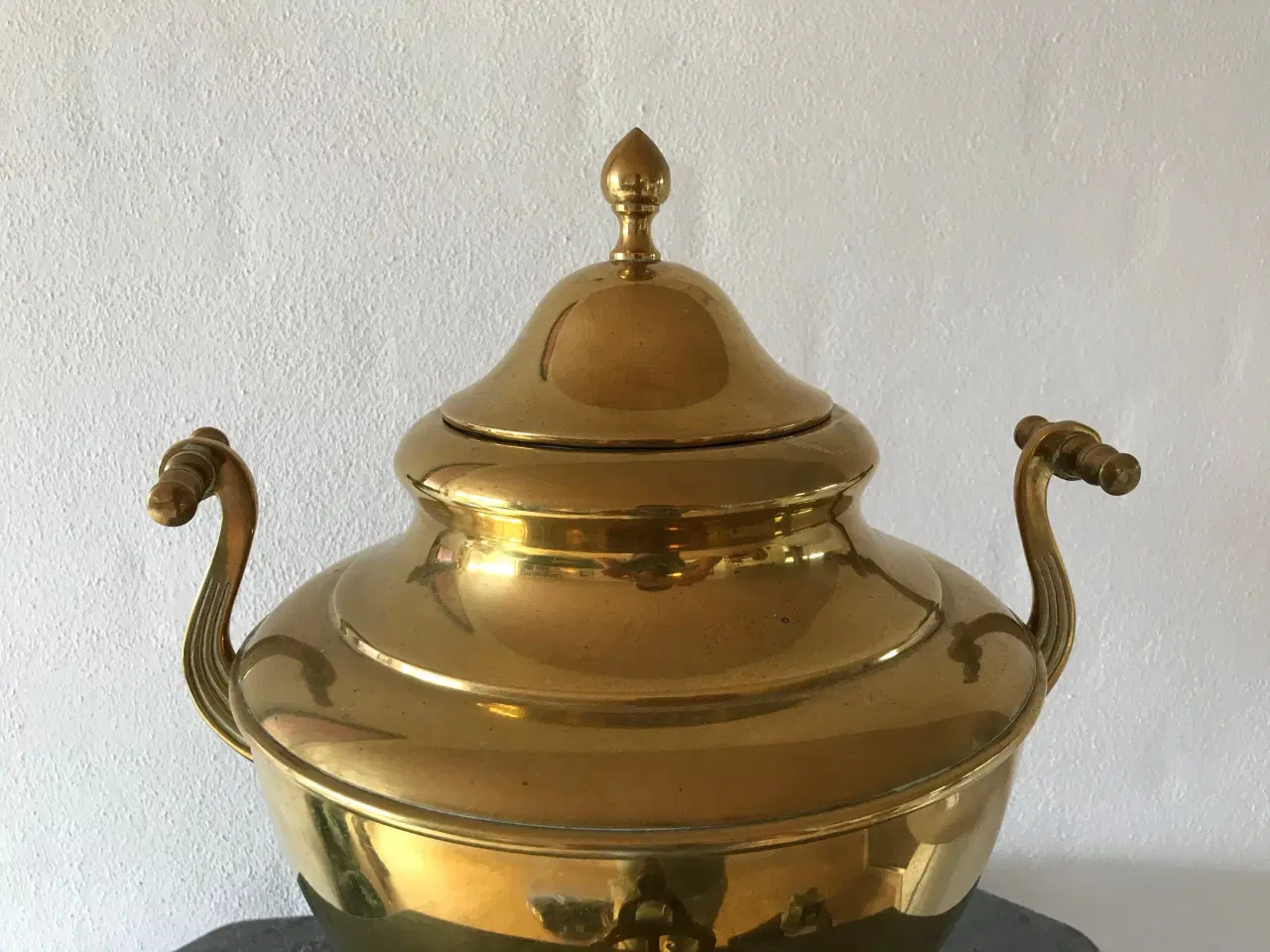 Billede 2 - Stor messing samovar