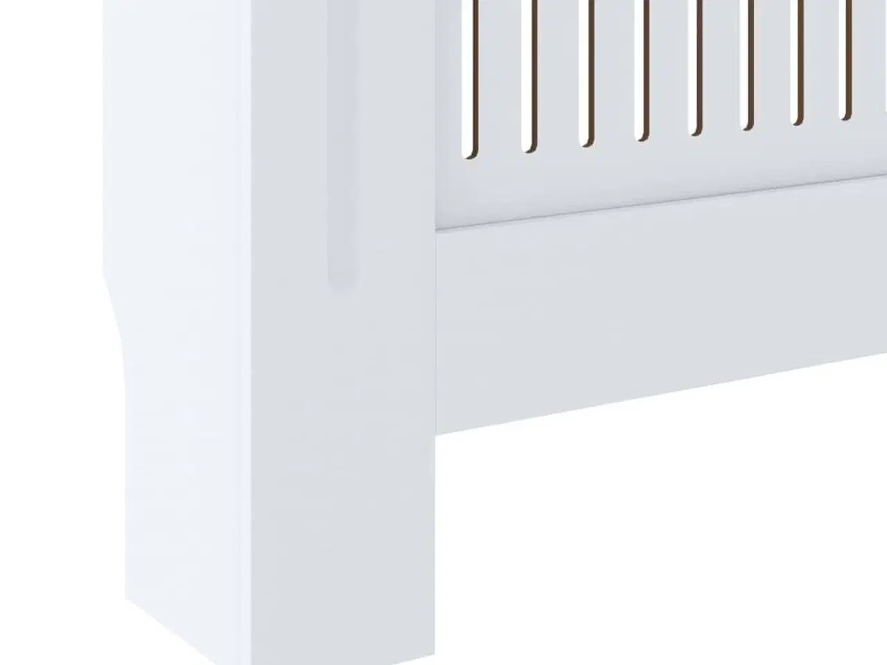 Billede 7 - Radiatorskjuler 205 cm MDF hvid
