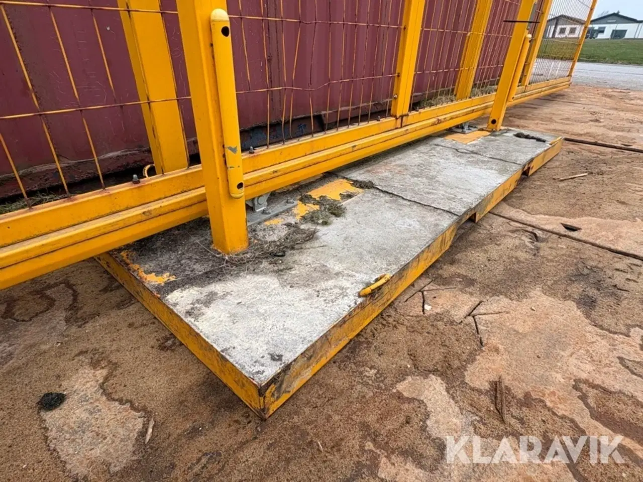 Billede 6 - Manuel skydeport med gaffellommer CAIS 4 løfteøjer