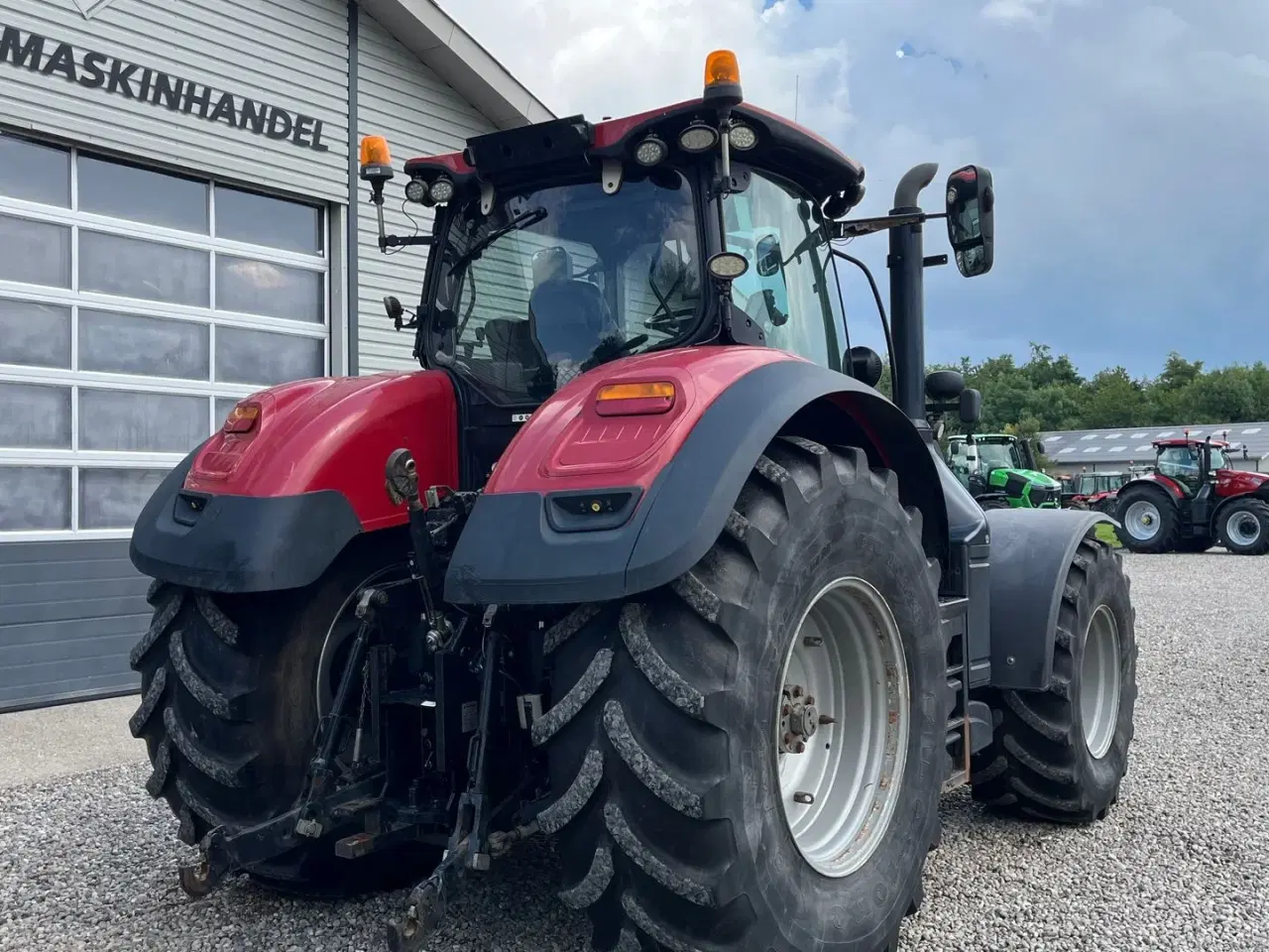 Billede 18 - Case IH Optum 300 CVX Med frontlift og læder kabine.