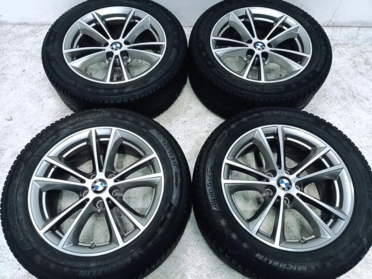 Billede 5 - 5x112 17" ET27 nav 66,6ø BMW vintersæt inkl.TPMS