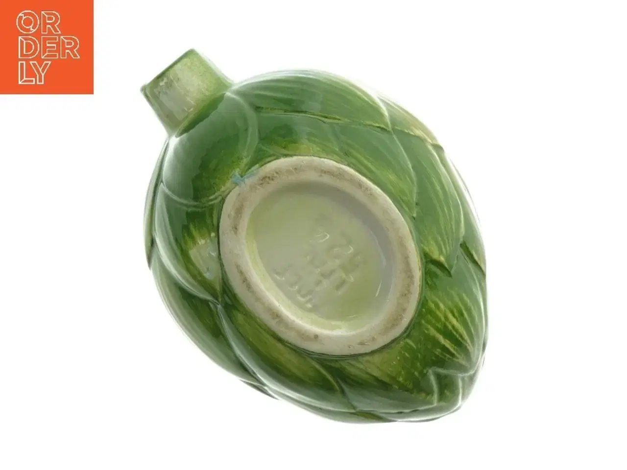 Billede 2 - Keramikskål formet som en artiskok (str. 14 x. 10 cm)