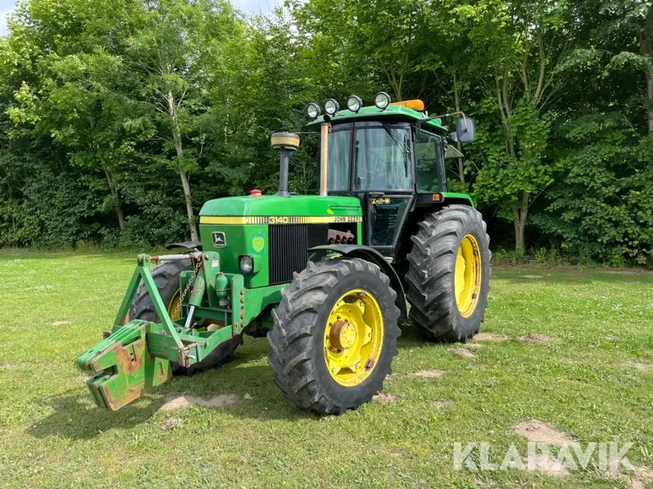 Billede 1 - Traktor John Deere 3140