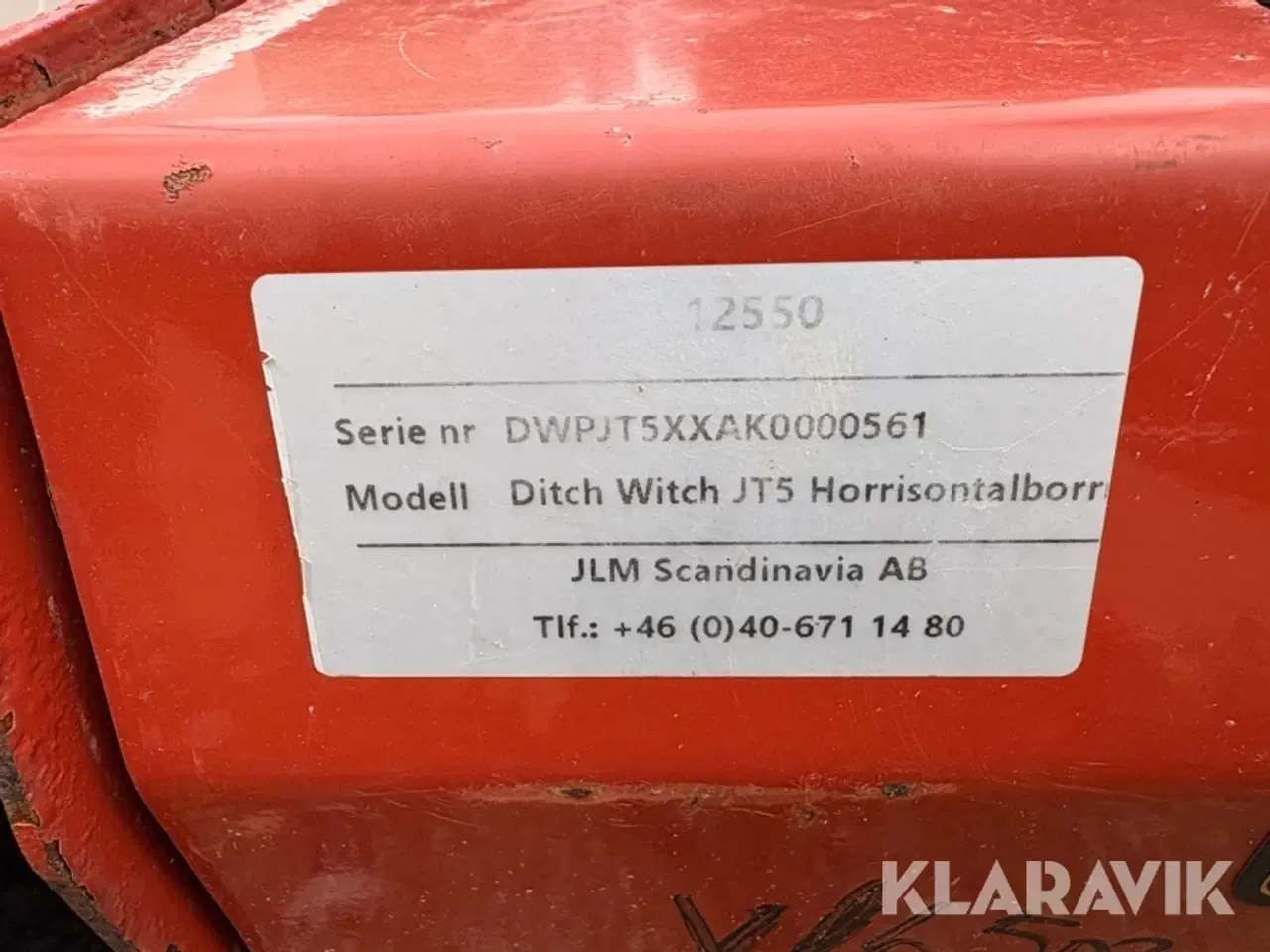 Billede 7 - Bor og borevogn Ditch Witch JT5