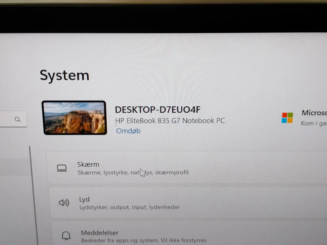 Billede 1 - HP Elitebook 835, G7 PC