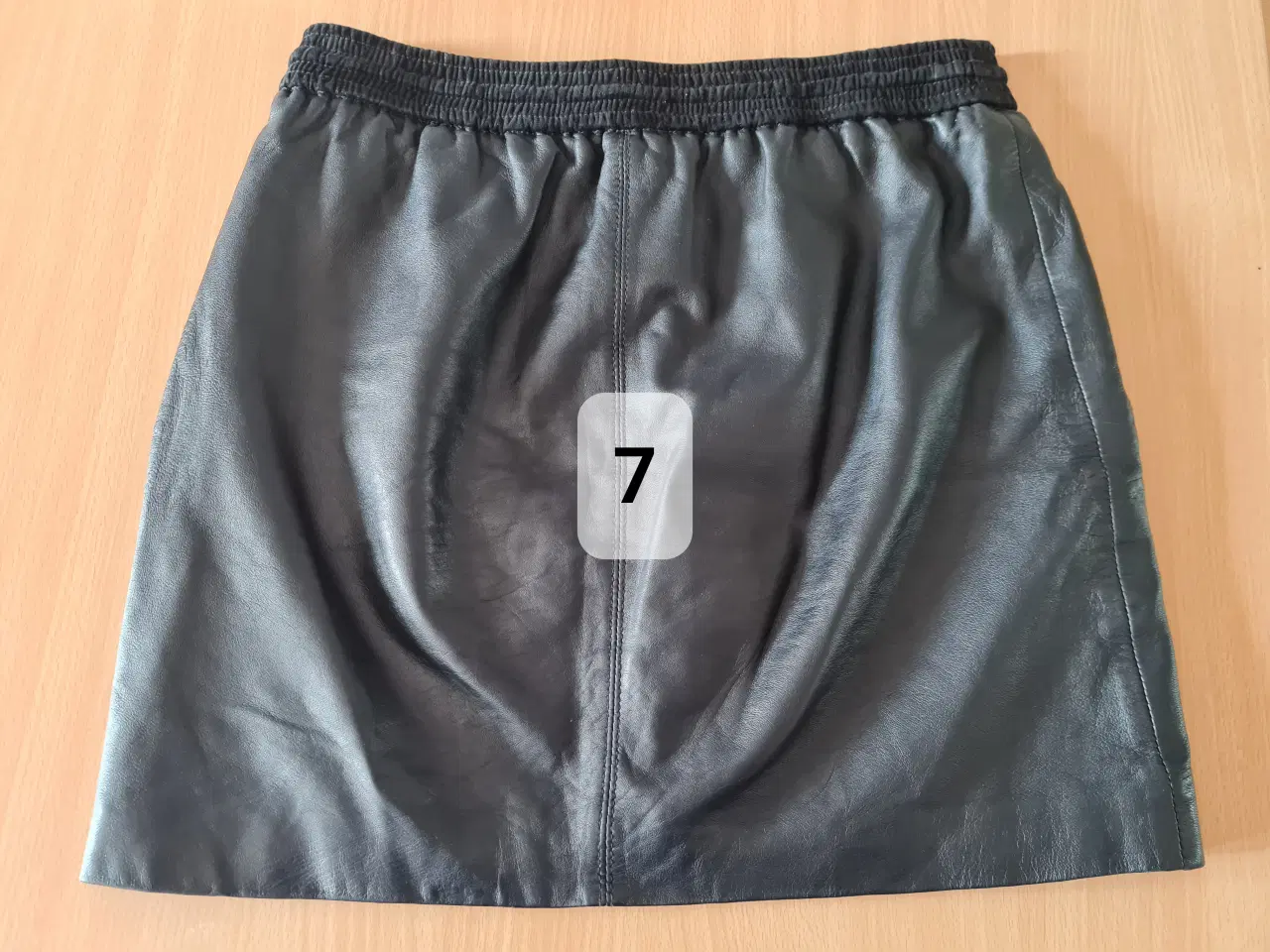 Billede 2 - Ægte læder nederdel str xs 