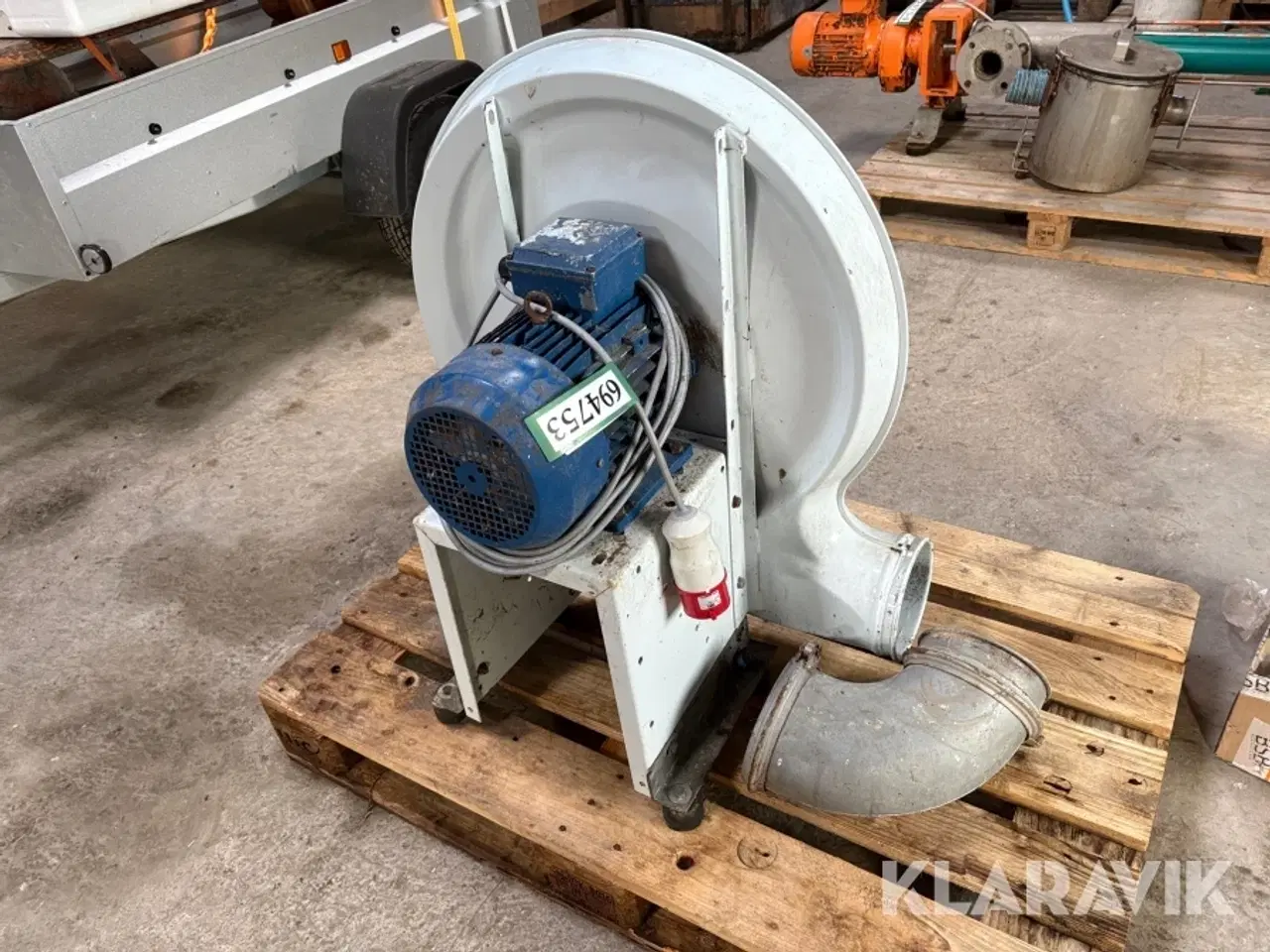 Billede 2 - Kornblæser Kongskilde Overgang indsugning