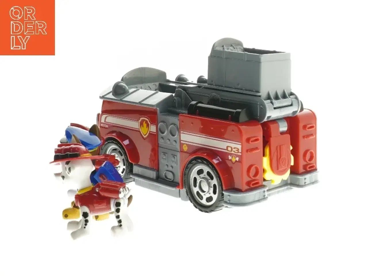 Billede 3 - Paw Patrol brandbil og figurer fra Paw Patrol (str. 12x20x10 cm)