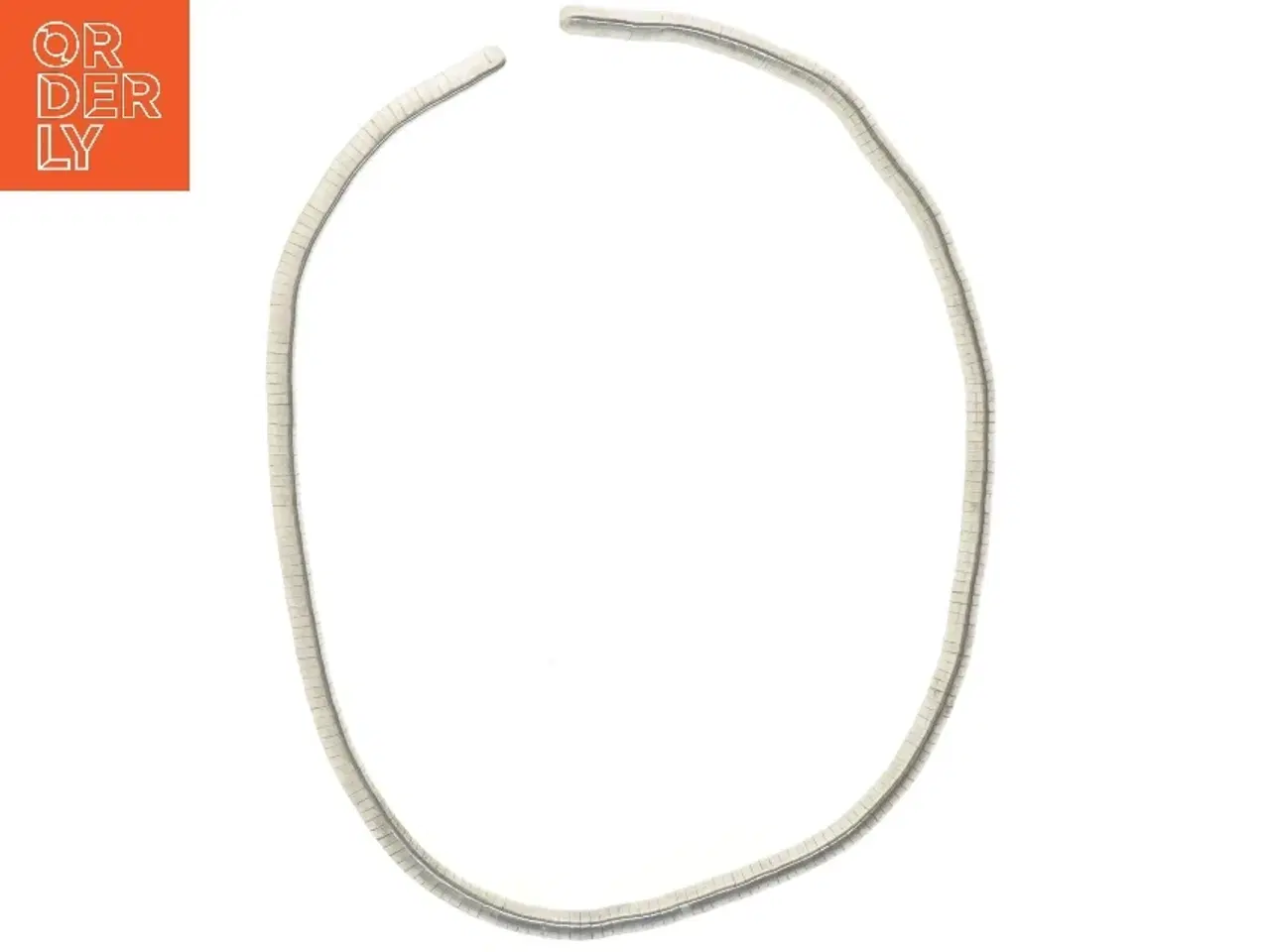 Billede 1 - Sølv slangehalskæde (str. 89 cm)